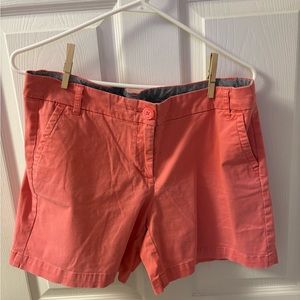 Crown and Ivy Coral Shorts Size 8 Twill Spring/ Summer
